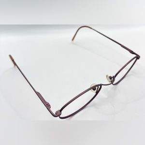 Vintage Looking Glass 7087 Purple Oval Sunglasses Frames Only